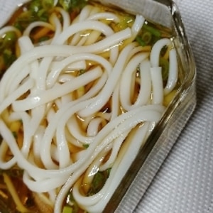 冷凍うどんで♪ツナきゅうたれの冷やしつけうどん✿